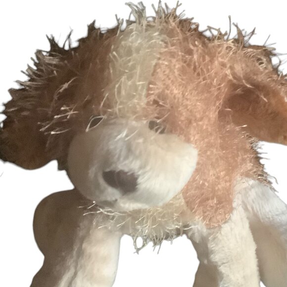 GANZ Cocker Spaniel Plush Dog Toy Shaggy Brown Cream 8.5” Webkinz NO CODE - Picture 2 of 7